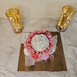 Ramos en caja redonda