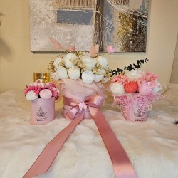 Ramos en caja redonda