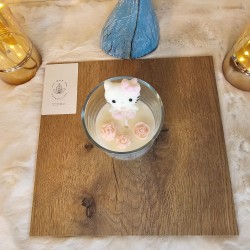 Vaso Hello Kitty con corazones