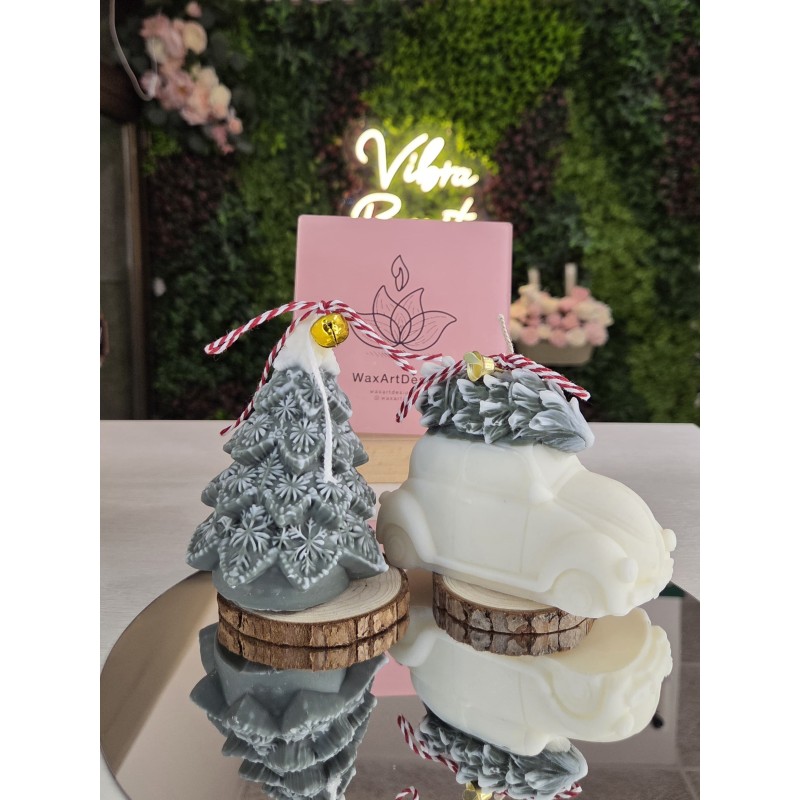 Pack Árbol y Coche Navideño