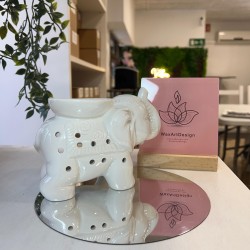 Quemador de Cerámica Elefante