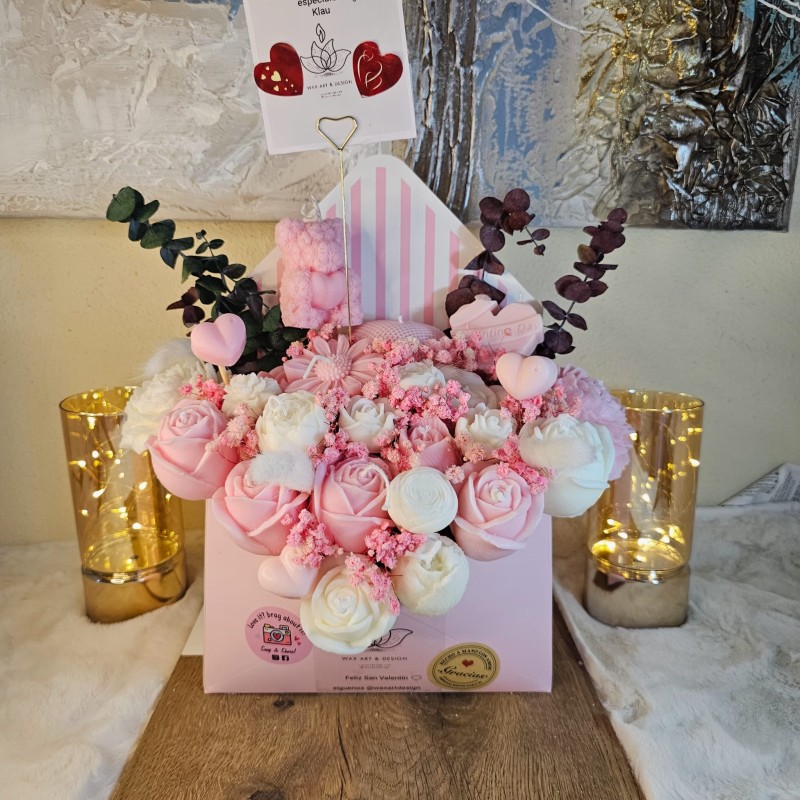 Ramo en caja de sobre