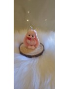 Velas con forma de conejito | Figuras artesanales decorativas – Wax Art Design
