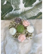 Ramo de velas en vasos | Arte floral en cera artesanal – Wax Art Design